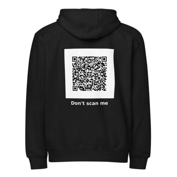 unisex-premium-full-zip-hoodie-black-back-6abfdc4b4d772.jpg Don’t Scan Me full zip hoodie