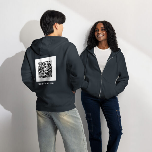 unisex-premium-full-zip-hoodie-navy-front-and-back-6abfdc4b4eaae.jpg Don’t Scan Me full zip hoodie